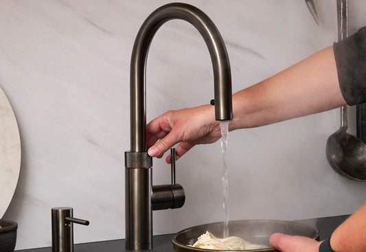 Quooker kokendwaterkraan in moderne keuken