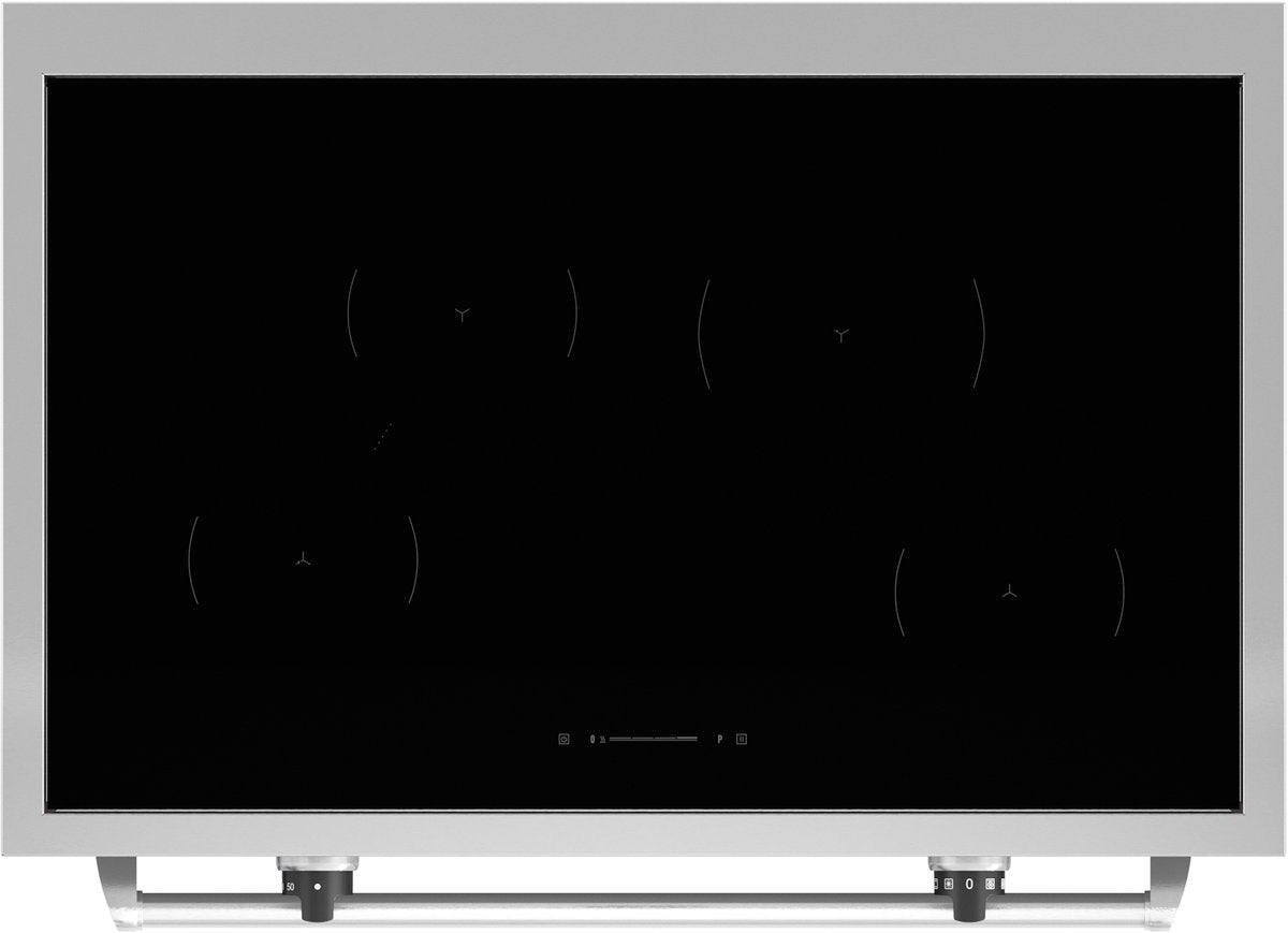 Bertazzoni MPL94IT1EXE inductiefornuis roestvrijstaal 90cm stijlvolle Italiaanse kwaliteit