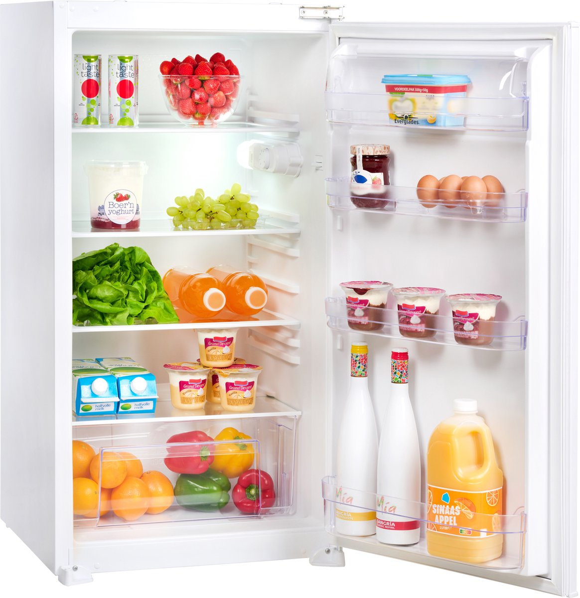 Everglades EVBi6020 inbouwkoeler met 160L inhoud en sleepdeursysteem