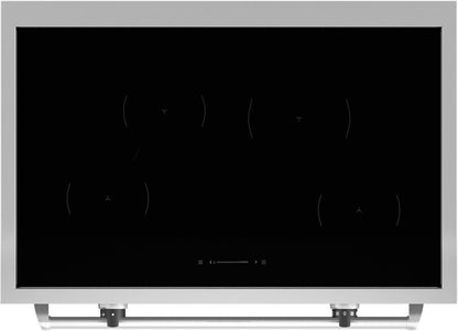 Bertazzoni MPL94IT1EXE inductiefornuis roestvrijstaal 90cm stijlvolle Italiaanse kwaliteit