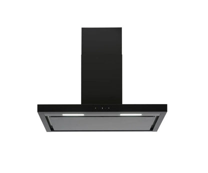 zwarte EVCH9845B Everglades afzuigkap modern design