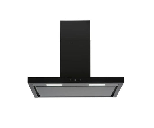 zwarte EVCH9845B Everglades afzuigkap modern design