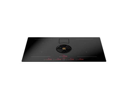 Inductiekookplaat 80 cm Bertazzoni met 4 kookzones, werkbladafzuiging en multizone-functie