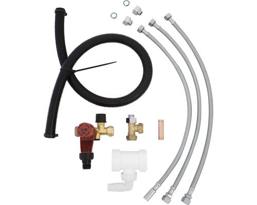 Inlaatcombinatie-set 8 bar voor boilers 5-15 L Wahlbach